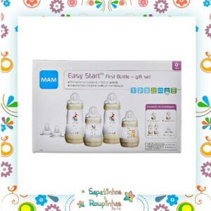MAM - Kit 4 Mamadeira Easy Start - Gift Set (0+ Meses) - Imagem 6