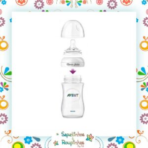 Philips Avent - Kit Com 2 Mamadeiras Pétala Com Gravação A Laser - Imagem 3