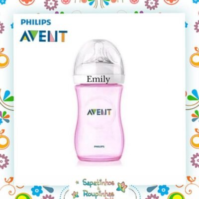 Philips Avent - Mamadeira Petala 330ml Rosa
