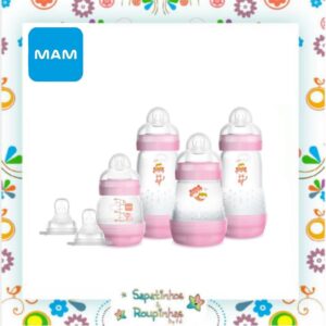 MAM - Kit 4 Mamadeira Easy Start - Gift Set (0+ Meses) - Imagem 9