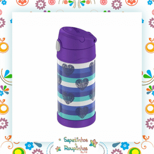 Thermos Funtainer - Garrafa com corações - Imagem 3