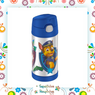 Thermos Funtainer - Garrafa Patrulha Canina