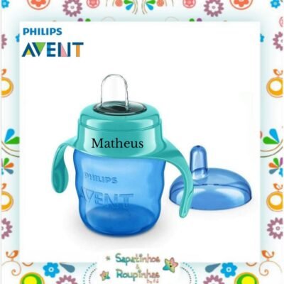 Philips Avent - Copo transição Easy Sip com bico de silicone com gravação a laser