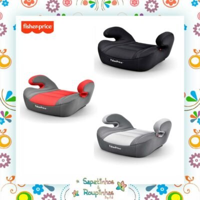Fisher-Price - Assento para Auto Booster Strada Isofit 22-36Kg