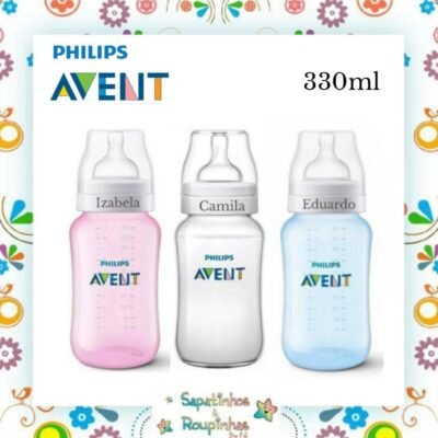 Philips Avent - Mamadeira Clássica 330ml Com Gravação a Laser