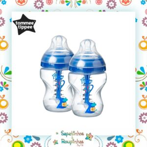 Tommee Tippee - Kit 2 Mamadeiras Advanced Anti-Cólica 260ml 0m+ - Imagem 3