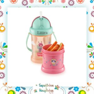 Fisher-Price - Copo Com Porta Snack Playful Com Gravação a Laser - Imagem 5