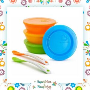 Munchkin - Conjunto de Tigelas e colheres - Love A Bowls - Imagem 3