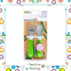 Munchkin - Conjunto de garfo e colher Raise Toddler - Imagem 5