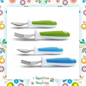 Munchkin - Conjunto de garfo e colher Raise Toddler - Imagem 6