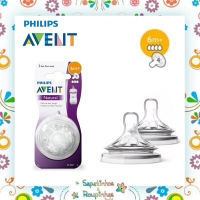 Philips Avent - 2 Bicos Mamadeira Pétala 6m+