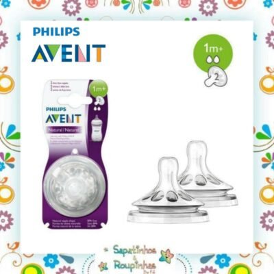 Philips Avent - 2 Bicos Mamadeira Pétala N° 2 1m+