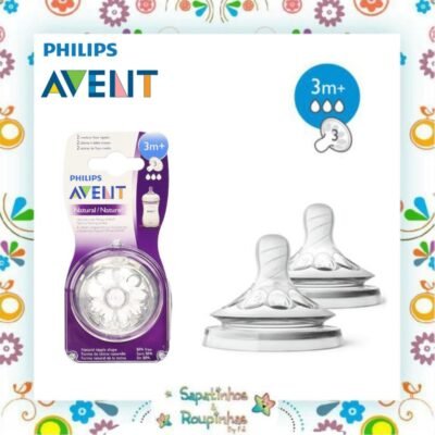 Philips Avent - 2 Bicos Mamadeira Pétala 3m+