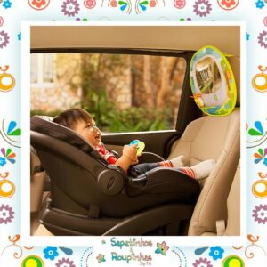 Munchkin - Espelho Retrovisor Musical para Banco Traseiro com LED e Controle Remoto - Imagem 4