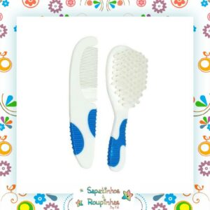 Multikids Baby - Conjunto de Higiêne - Pente e Escova Para Cabelo - Imagem 3