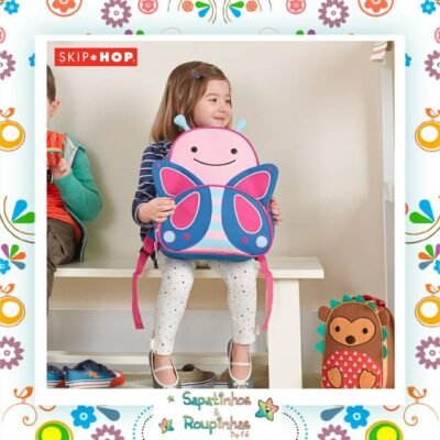 Skip Hop - Mochila Infantil Borboleta