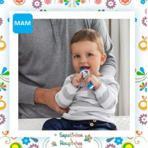 MAM - Dupla - Escova dental Kit de escovas 5m+ com Gravação A Laser - Imagem 5