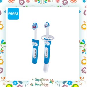 MAM - Dupla - Escova dental Kit de escovas 5m+ com Gravação A Laser - Imagem 6