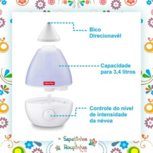 Fisher Price - Umidificador de Ar Ultrassônico - Imagem 3