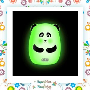 Chicco - Luz noturna regarregavel Pandinha Colorido - Imagem 4