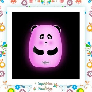 Chicco - Luz noturna regarregavel Pandinha Colorido - Imagem 6