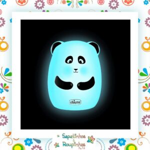 Chicco - Luz noturna regarregavel Pandinha Colorido - Imagem 7
