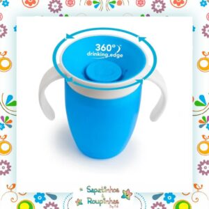 Munchkin - Miracle 360 graus - Copo de Transição Com tampa - 207ml Com Gravação a Laser - Imagem 7