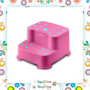 Multikids Baby - Escadinha Infantil - Baby Up N Down Dois Degraus  - Imagem 3