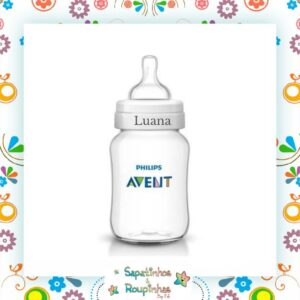 Philips Avent - Mamadeira Anti Cólica 260 ml Linha Classic Com Gravação A Laser - Imagem 5