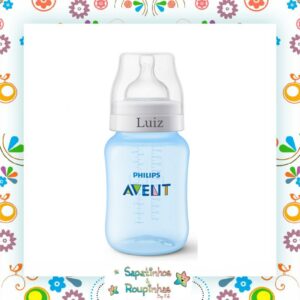 Philips Avent - Mamadeira Anti Cólica 260 ml Linha Classic Com Gravação A Laser - Imagem 3