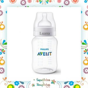 Philips Avent - Mamadeira Anti Cólica 260 ml Linha Classic Com Gravação A Laser - Imagem 4