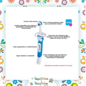 Mam - Training Brush Escova dental 5+M com Gravação A Laser - Imagem 5
