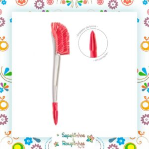 Buba - Escova para Mamadeira Com limpador de bico - Imagem 3