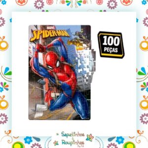 Toyster - Quebra Cabeça Puzzle Homem Aranha 100 Peças - Imagem 3