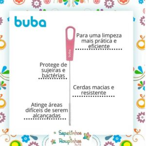 Buba - Kit De Escovas Para Limpar Canudos - Imagem 8