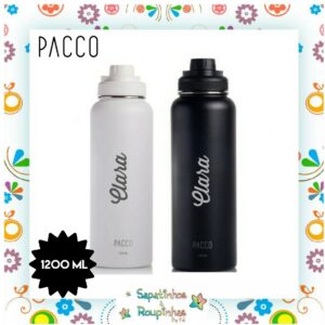 PACCO – Garrafa Térmica Hydra 1200 ml Com Gravação A Laser - Imagem 1