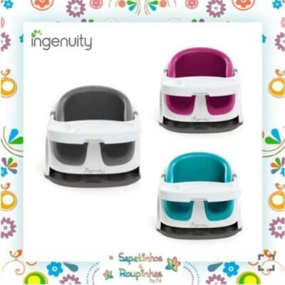 Ingenuity - Cadeira de alimentação Baby Base 2 em 1.