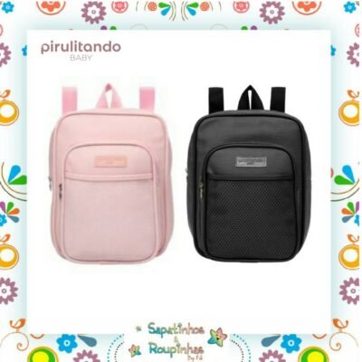 Pirulitando - Mochila Maternidade Multifuncional Coleção Alegria