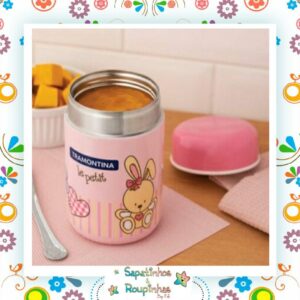 Tramontina - Pote Térmico Le Petit 400 Ml Com Gravação A Laser - Imagem 7