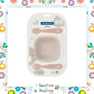 Tramontina - Jogo Infantil Le Petit Com Gravação A Laser - Imagem 4