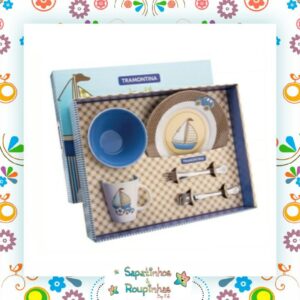 Tramontina - Jogo De Jantar Infantil 5 Pçs Porcelana Le Petit Com Talher Gravado A Laser - Imagem 3
