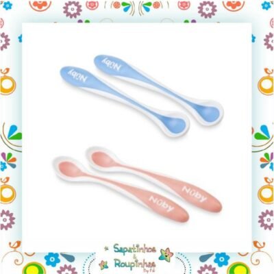 Nûby - Kit Com 2 Colheres Termossensíveis