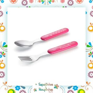 Fisher Price - Kit 2 talheres aço Inox - Imagem 5