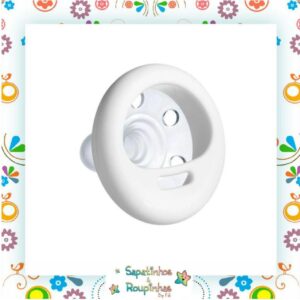 Tomme Tippee Chupeta Breastlike 6-18Meses Branca - Imagem 3