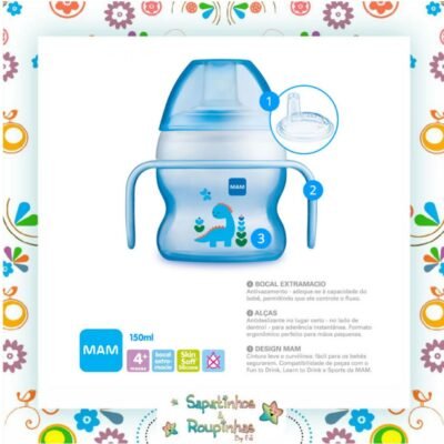 MAM - Copo De Transição Antivazamento Starter 150ml +4m