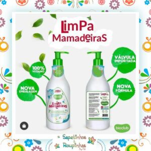 Bioclub Detergente Orgânico Limpa Mamadeiras 500ml - Imagem 3