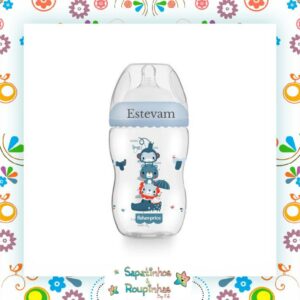 Fisher Price - Mamadeira 330ml Bico Anticólica Fluxo Rápido First Moment Com Gravação A Laser - Imagem 4