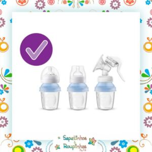 Philips Avent - Kit De Amamentação Com Extrator de Leite Manual/Mamadeira - Imagem 3