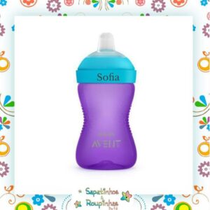 PHILIPS AVENT - COPO DE TRANSIÇÃO COM BICO MACIO 9M+ Com Gravação A Laser - Imagem 4