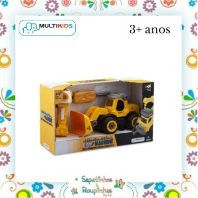 Multikids Baby - City Machine Escavadeira